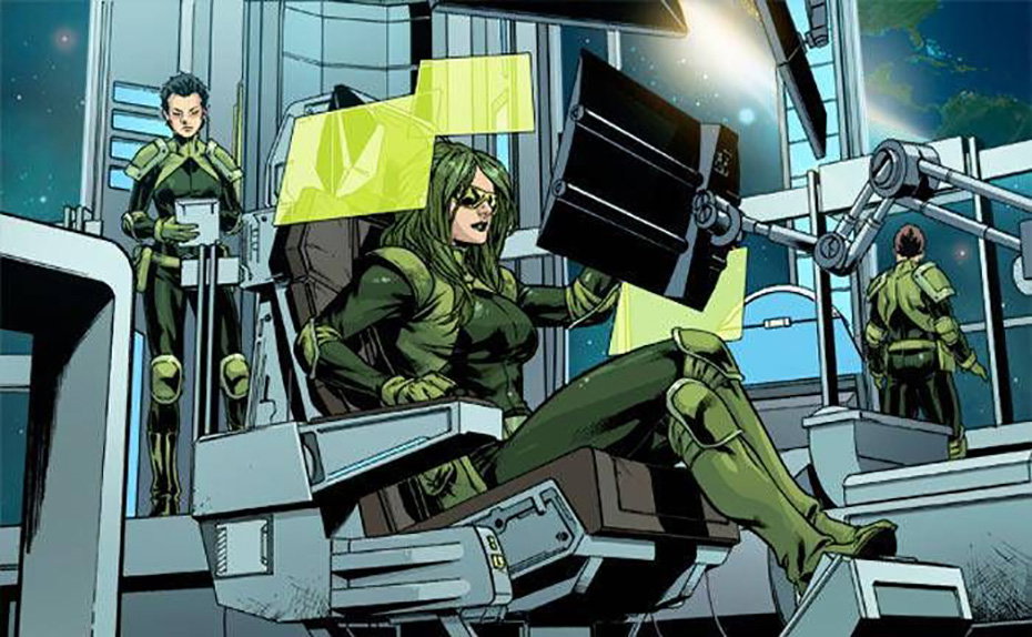 Marvel superhero Agent Abigail Brand