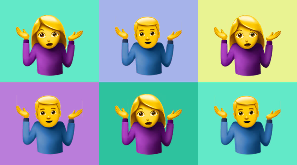 What Does the 🤷‍♀️🤷🤷‍♂️ Emoji Mean?