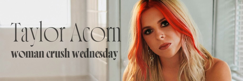 Singer-songwriter Taylor Acorn art for Woman Crush Wednesday